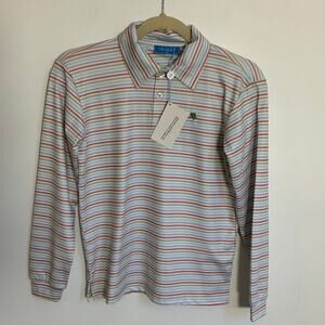 J. Bailey Performance Long Sleeve Everyday Polo NWT size 10‎